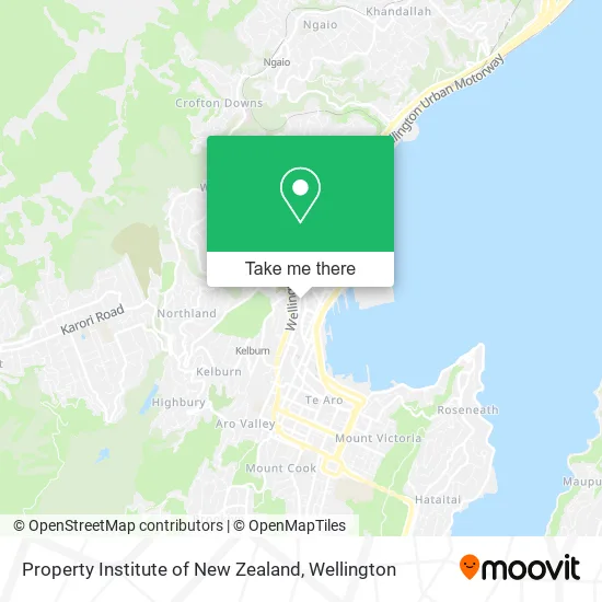 Property Institute of New Zealand map