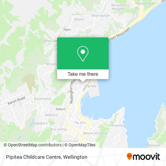 Pipitea Childcare Centre map