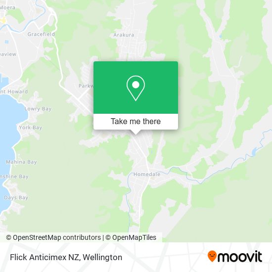 Flick Anticimex NZ map