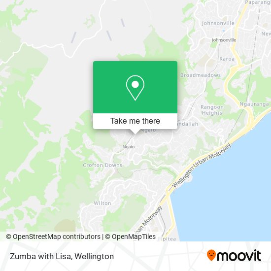 Zumba with Lisa map