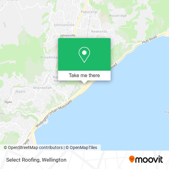 Select Roofing map