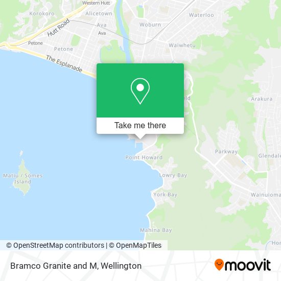 Bramco Granite and M map