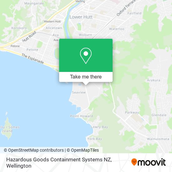 Hazardous Goods Containment Systems NZ map