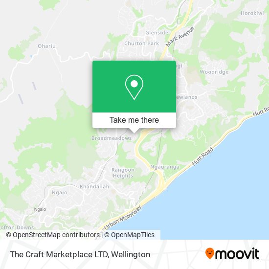 The Craft Marketplace LTD map