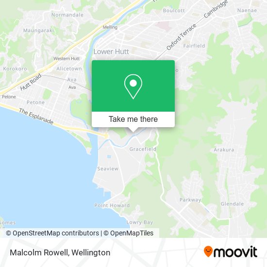 Malcolm Rowell map