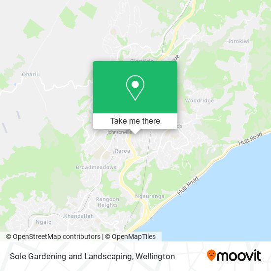 Sole Gardening and Landscaping map