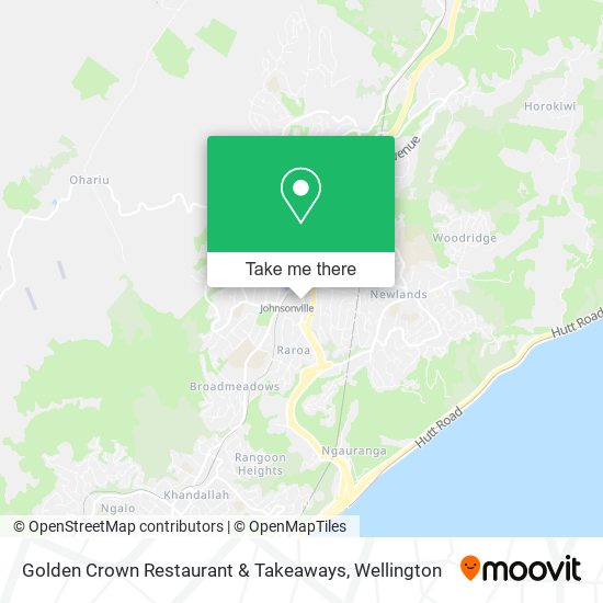 Golden Crown Restaurant & Takeaways map