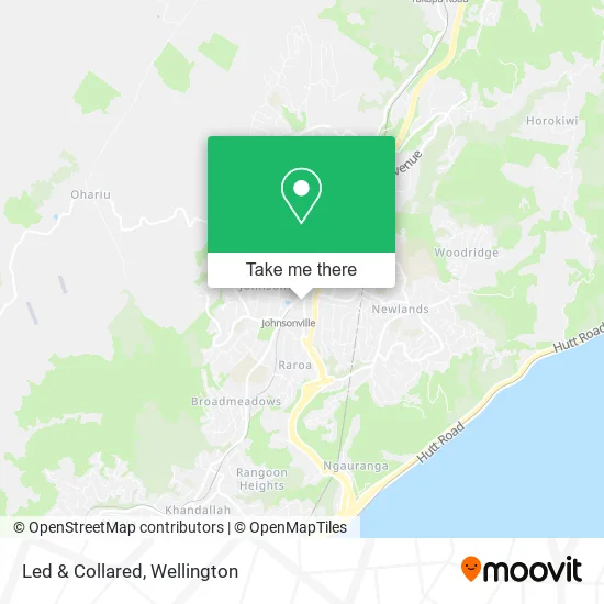 Led & Collared map