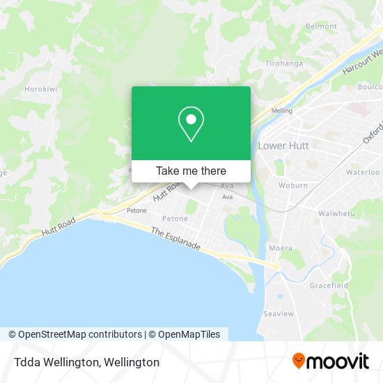 Tdda Wellington map