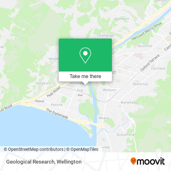 Geological Research map