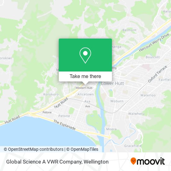 Global Science A VWR Company map