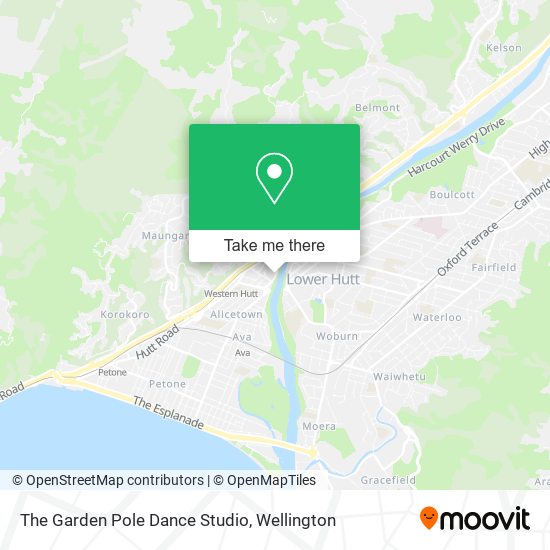 The Garden Pole Dance Studio map