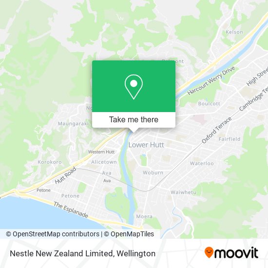 Nestle New Zealand Limited地图