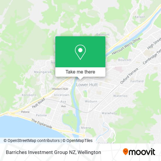 Barriches Investment Group NZ map