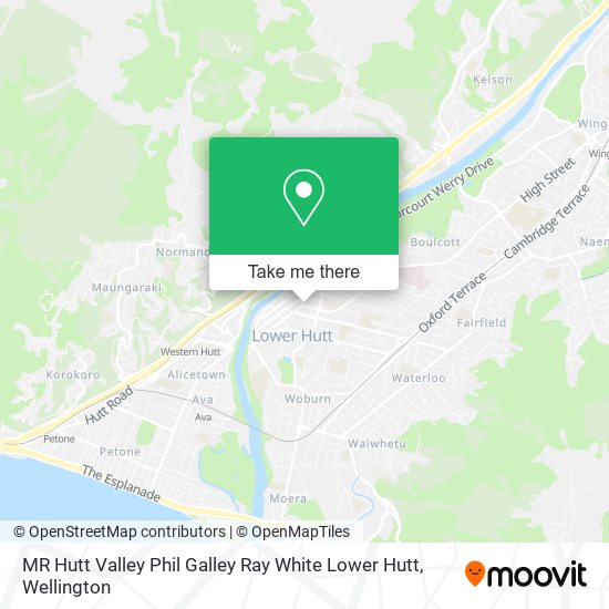 MR Hutt Valley Phil Galley Ray White Lower Hutt map