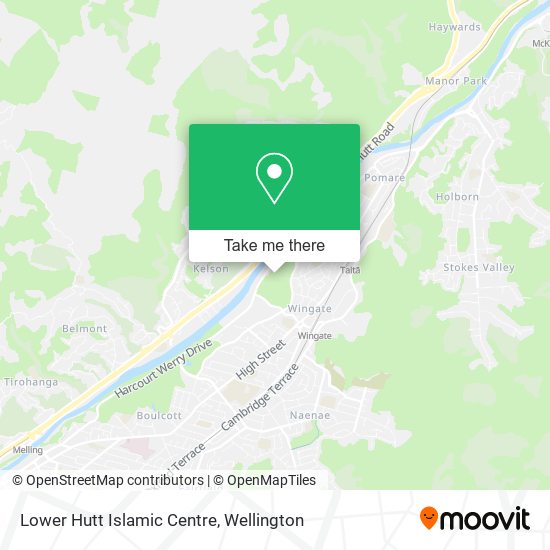 Lower Hutt Islamic Centre map