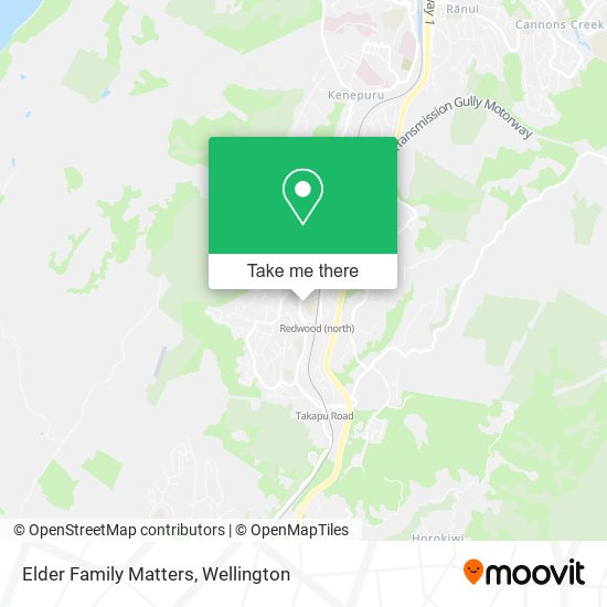 Elder Family Matters map
