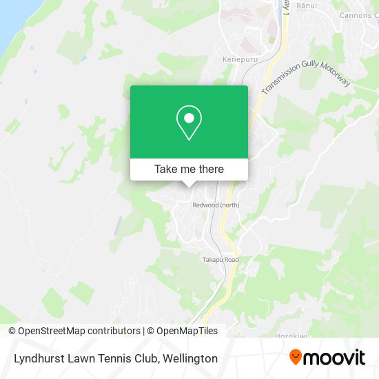 Lyndhurst Lawn Tennis Club map