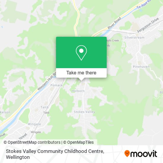 Stokes Valley Community Childhood Centre map