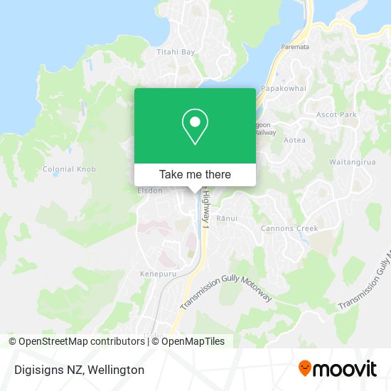 Digisigns NZ地图