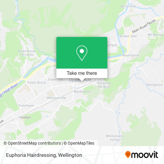 Euphoria Hairdressing map