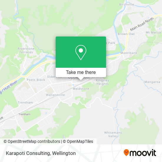 Karapoti Consulting map