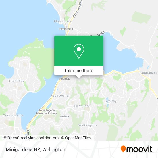 Minigardens NZ map