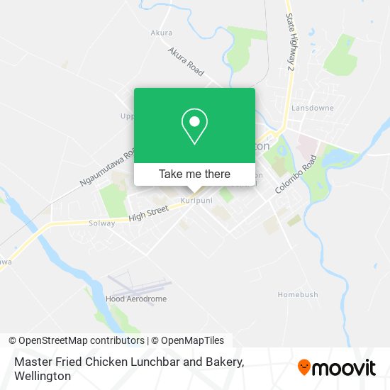 Master Fried Chicken Lunchbar and Bakery map