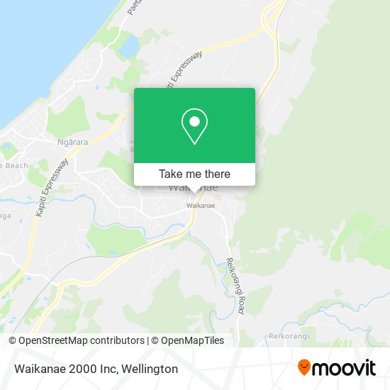 Waikanae 2000 Inc map