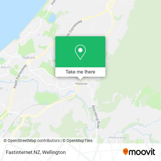 Fastinternet.NZ map