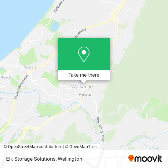 Elk Storage Solutions map