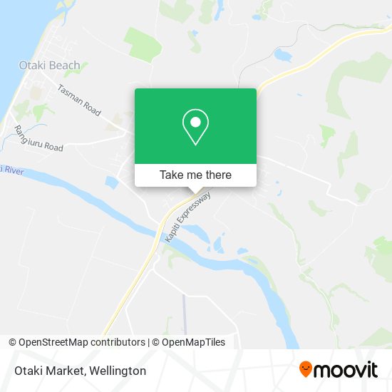 Otaki Market map