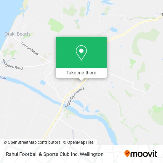 Rahui Football & Sports Club Inc map