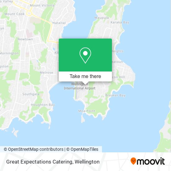 Great Expectations Catering map