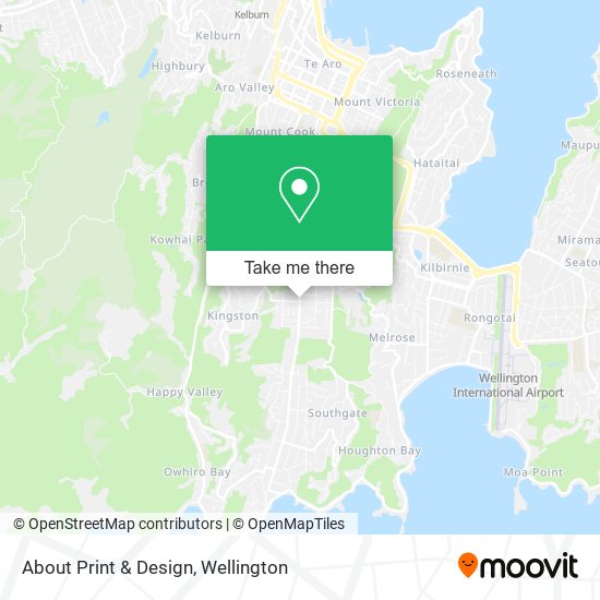 About Print & Design map