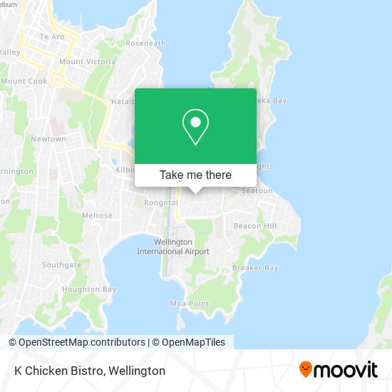 K Chicken Bistro map