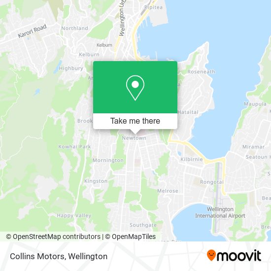 Collins Motors map