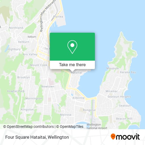 Four Square Hataitai map