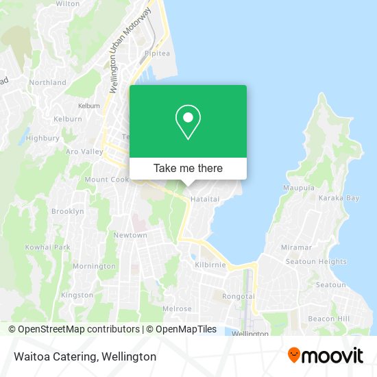 Waitoa Catering map