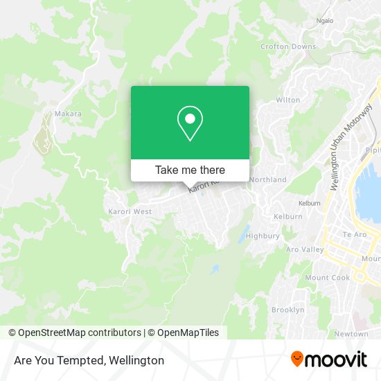Are You Tempted map