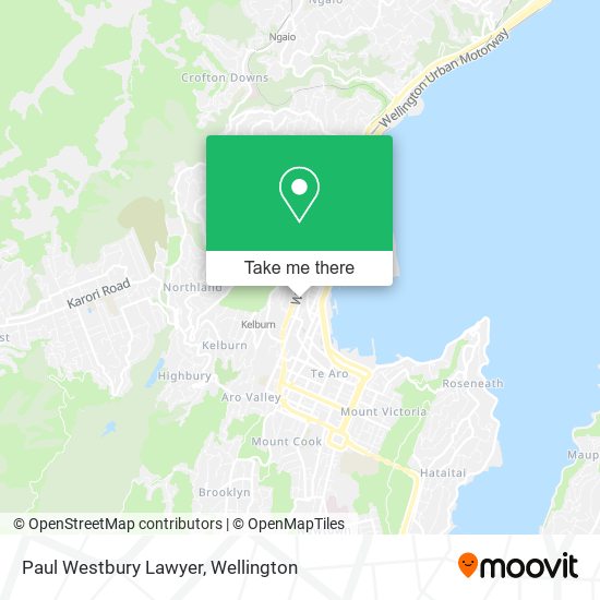 Paul Westbury Lawyer map