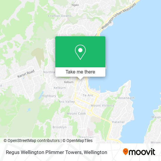 Regus Wellington Plimmer Towers map