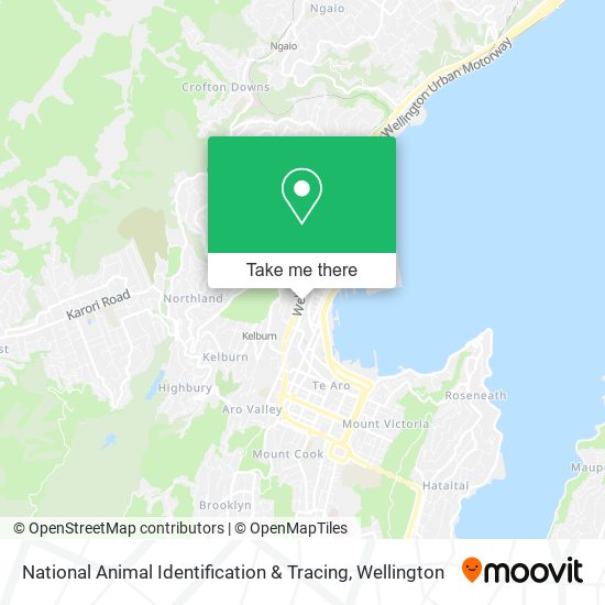 National Animal Identification & Tracing map