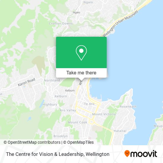 The Centre for Vision & Leadership map