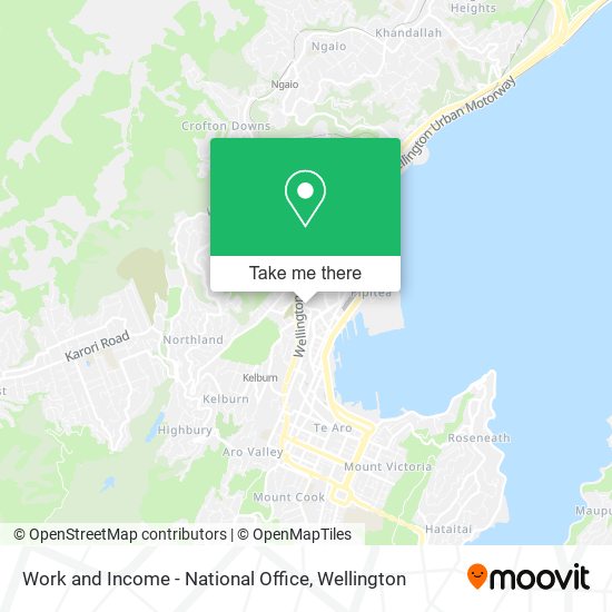 Work and Income - National Office地图
