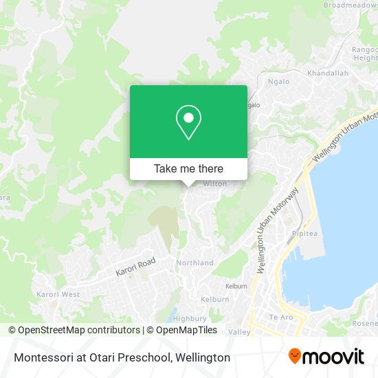 Montessori at Otari Preschool map