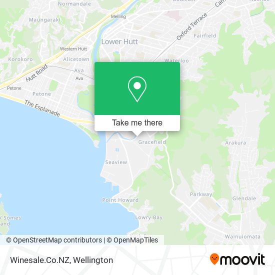 Winesale.Co.NZ map