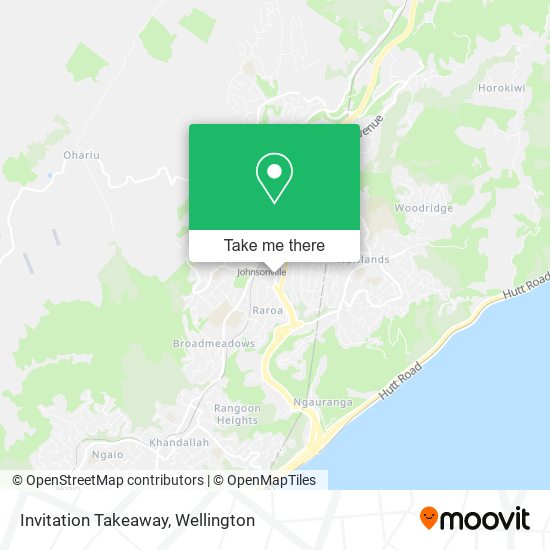 Invitation Takeaway map