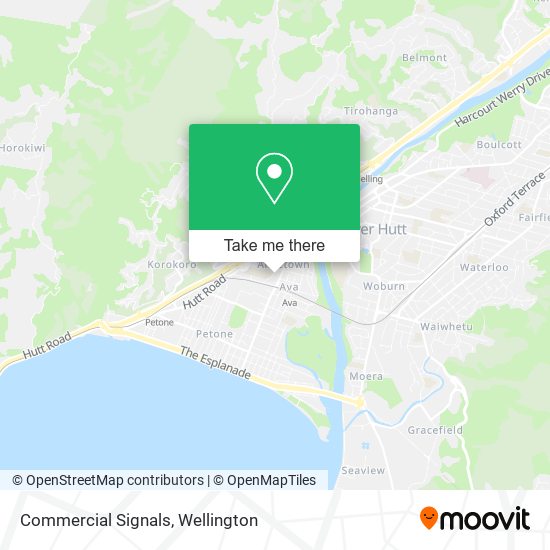 Commercial Signals map