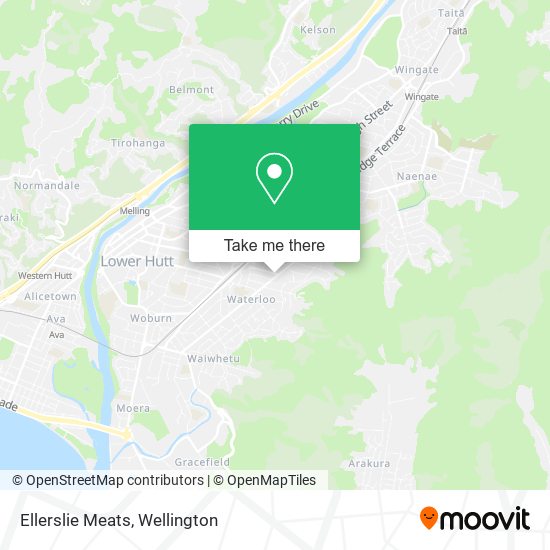 Ellerslie Meats map
